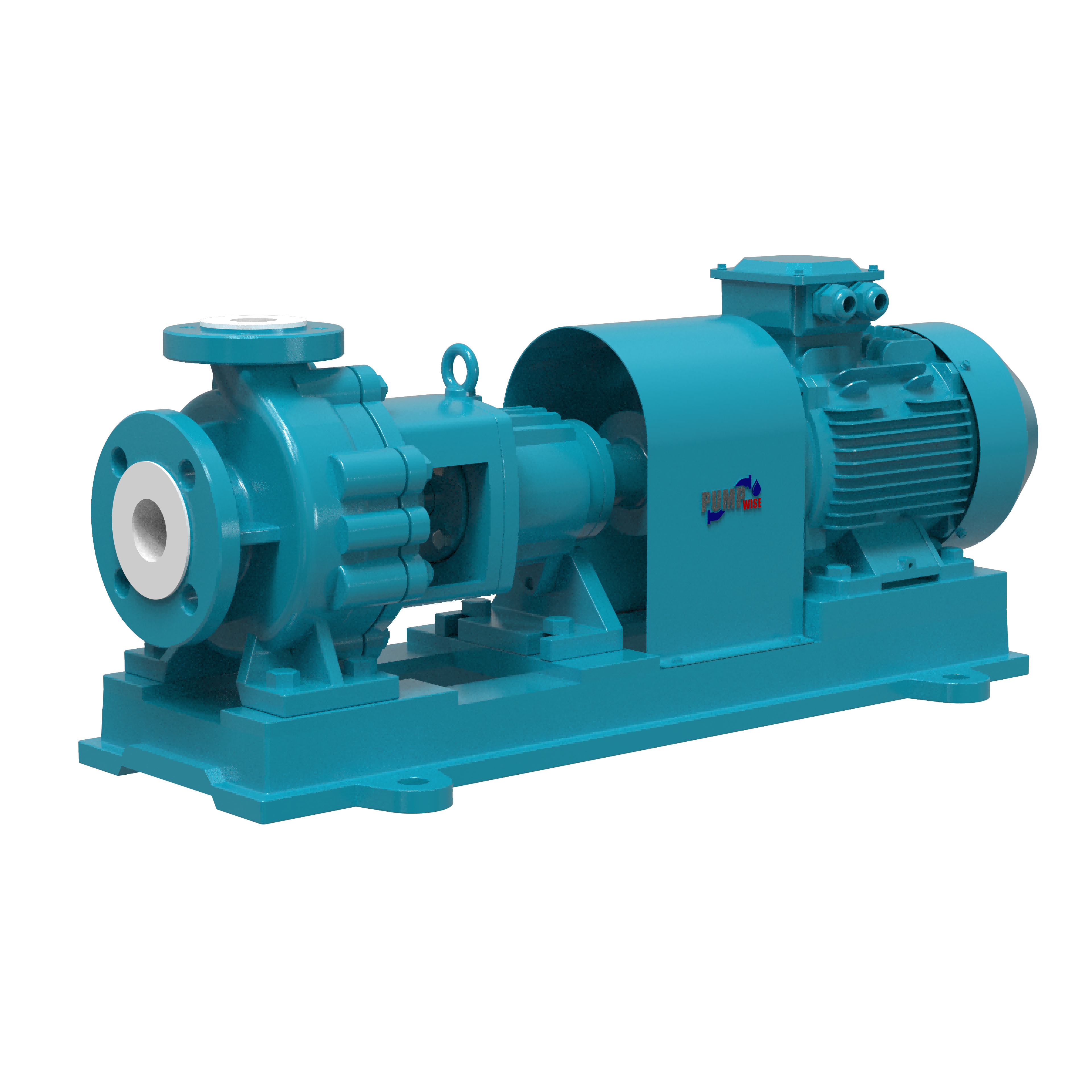 DN20-DN200 0.5-90KW IHF Chemical Centrifugal Pump